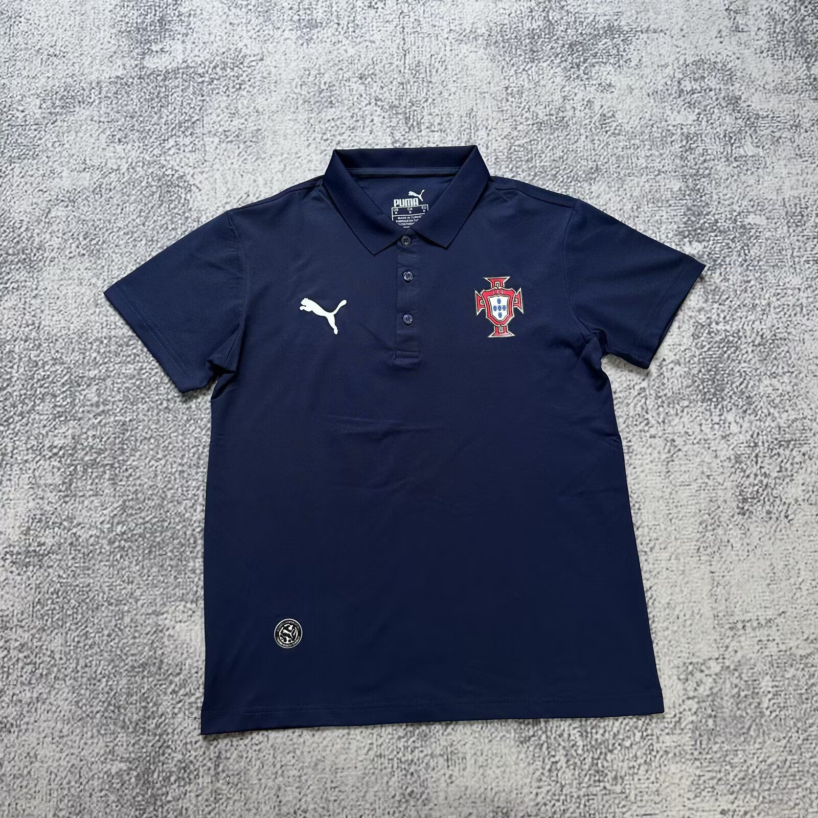 AAA Quality Portugal 26/27 Navy Blue Polo Shirts